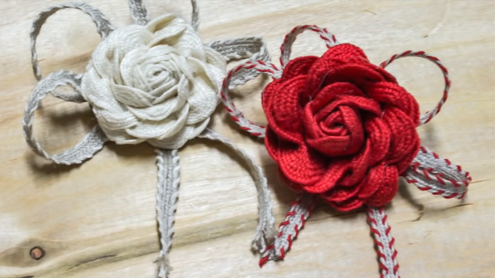 Tutorial Rosa con passamaneria dei “I nastri di Mirta”