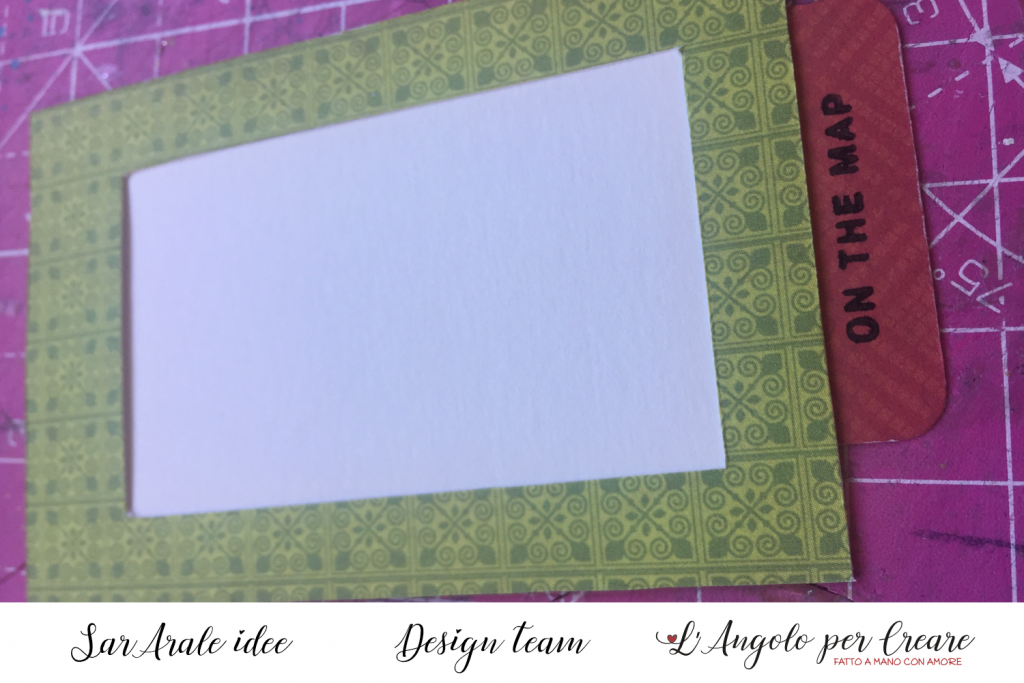 pagina mini album travel