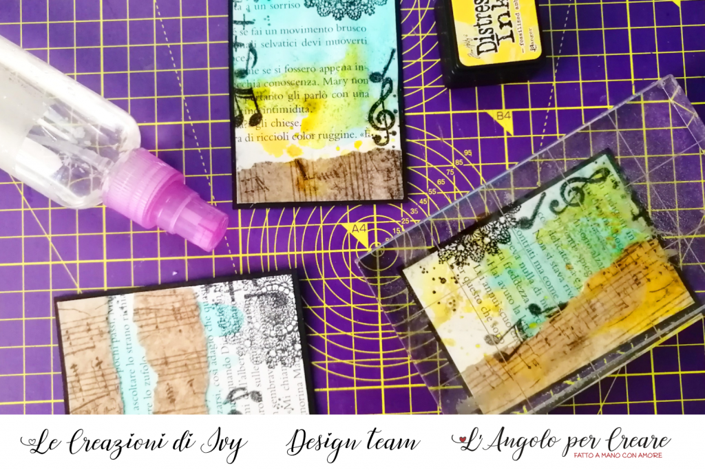 decorare le card con note musicali