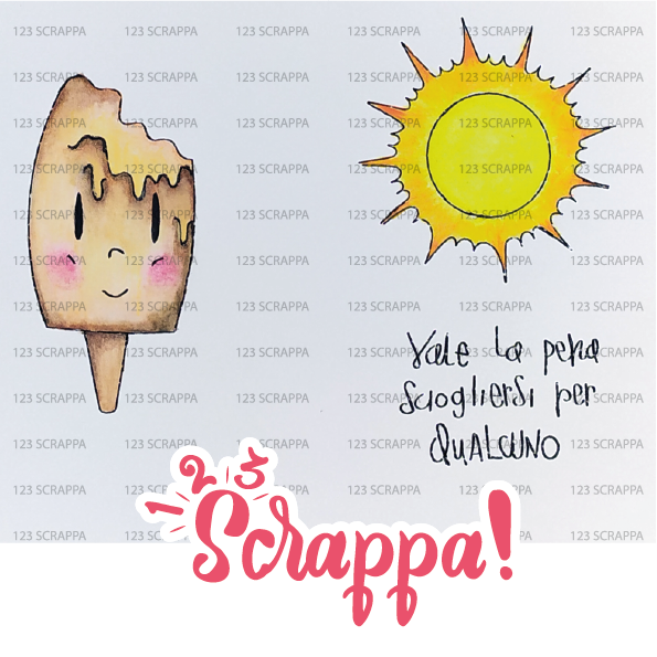 gelato che si scioglie al sole