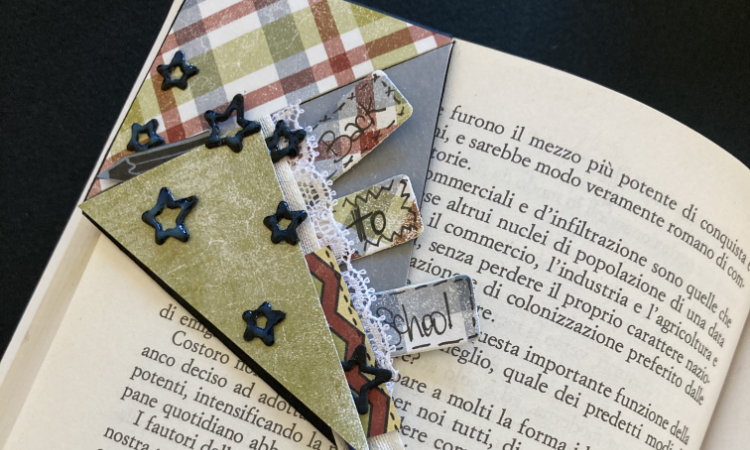 Un segnalibro aquilone per ritornare a scuola con leggerezza
