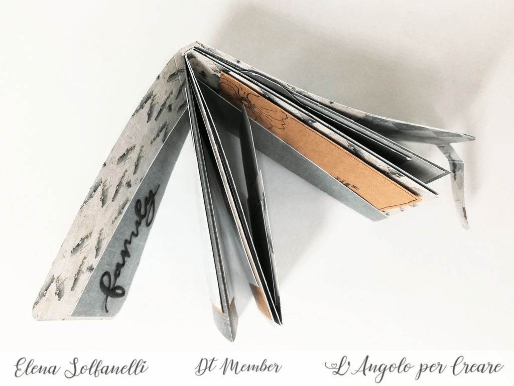 Mini album assemblato