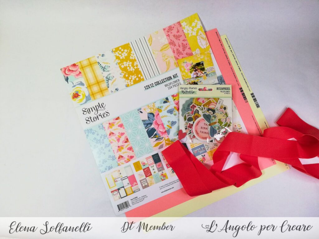 materiale mini album le piccole cose