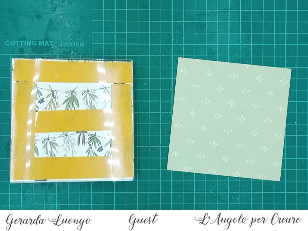 incollaggio 1 Wonder Folding MiniAlbum