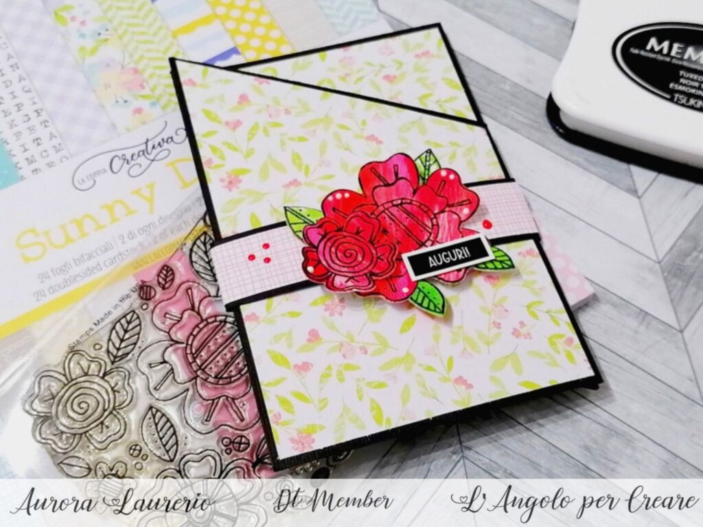 card a specchio con gel press chiusa