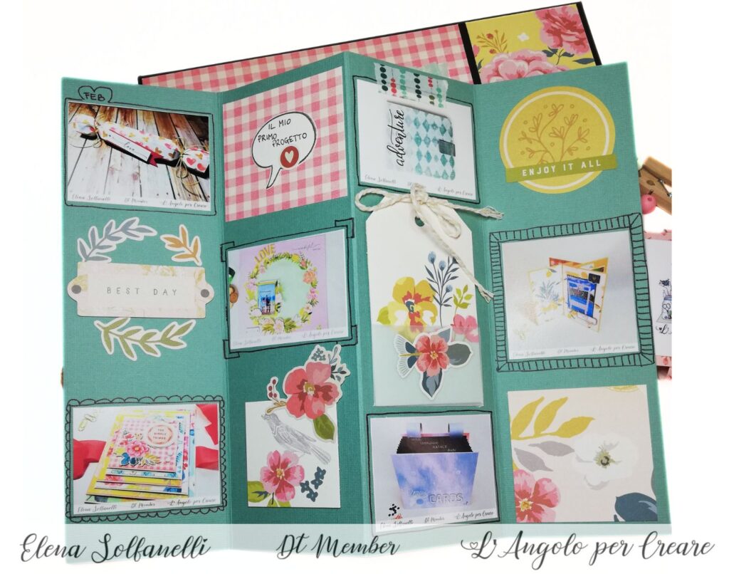 Scatola mini album 9