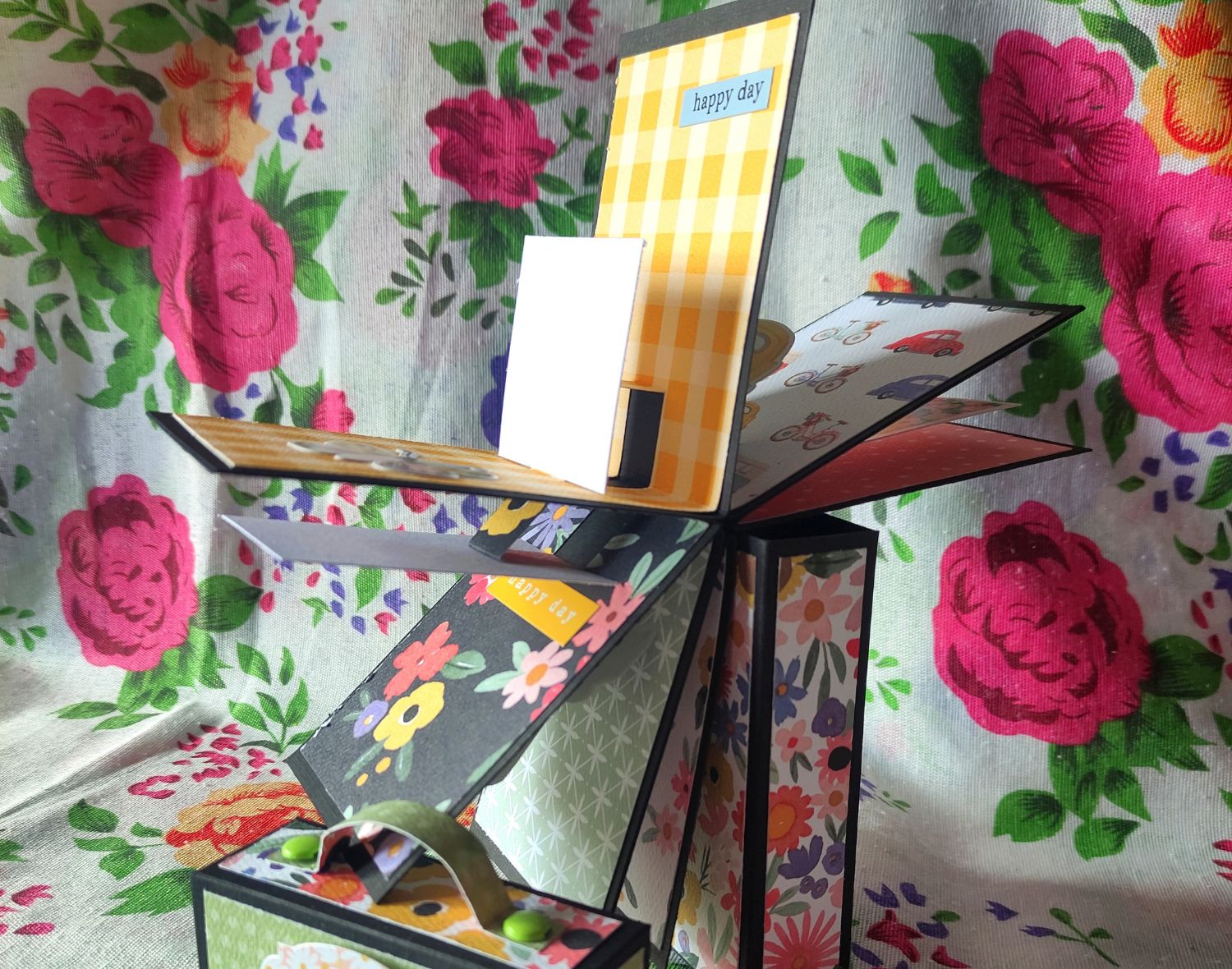 Mini Album in Scatola Pull Up Fiorito