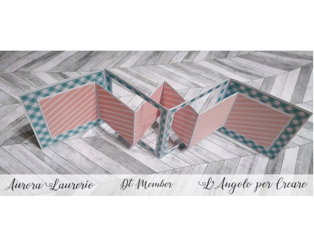 pop out lever mini album in card 3