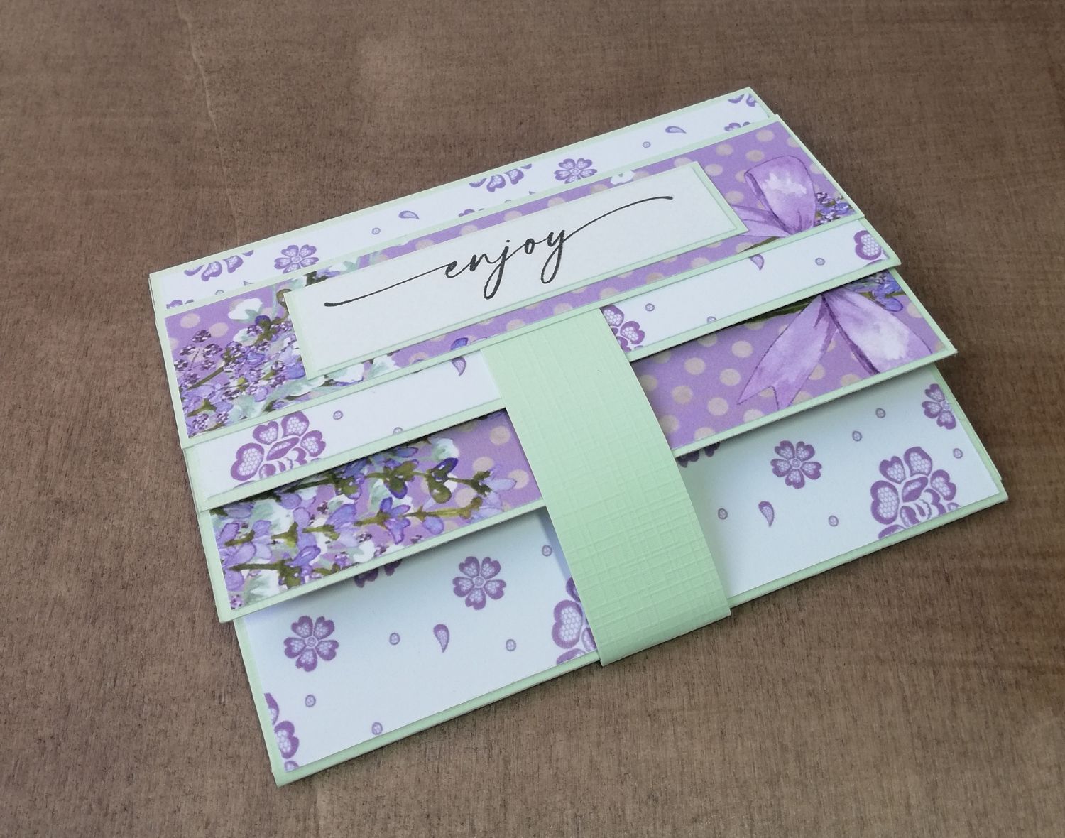 Card Portasoldi “Profumo di Lavanda”