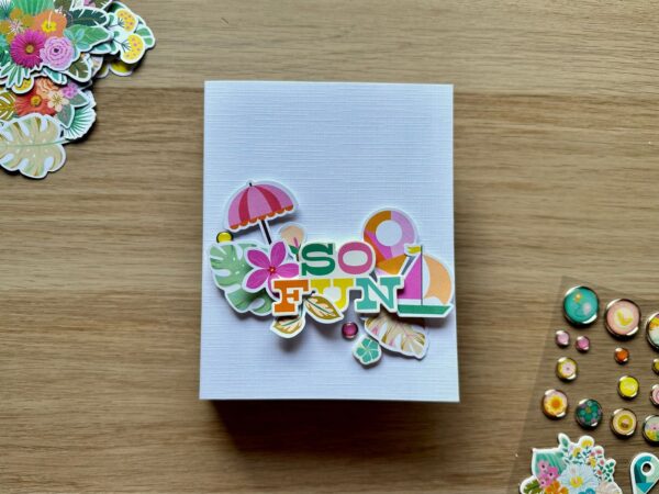 Scrappiamo con Emanuela e Creiamo un Mini Album :”So Fun”