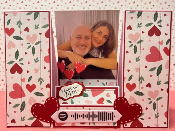 Double Step Card per San Valentino