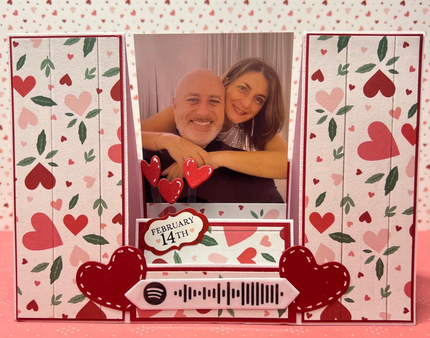 Double Step Card per San Valentino