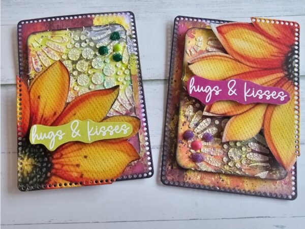 ATC che passione: come creare uno sfondo super colorato!