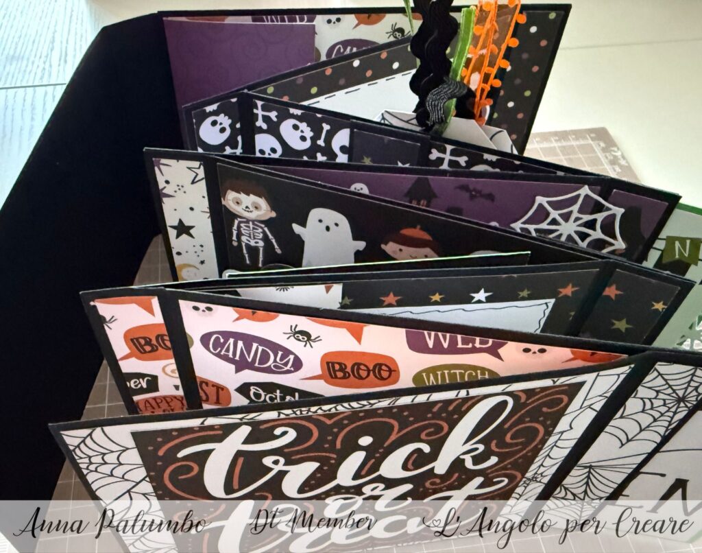 mini album a fisarmonica trick or treat 12